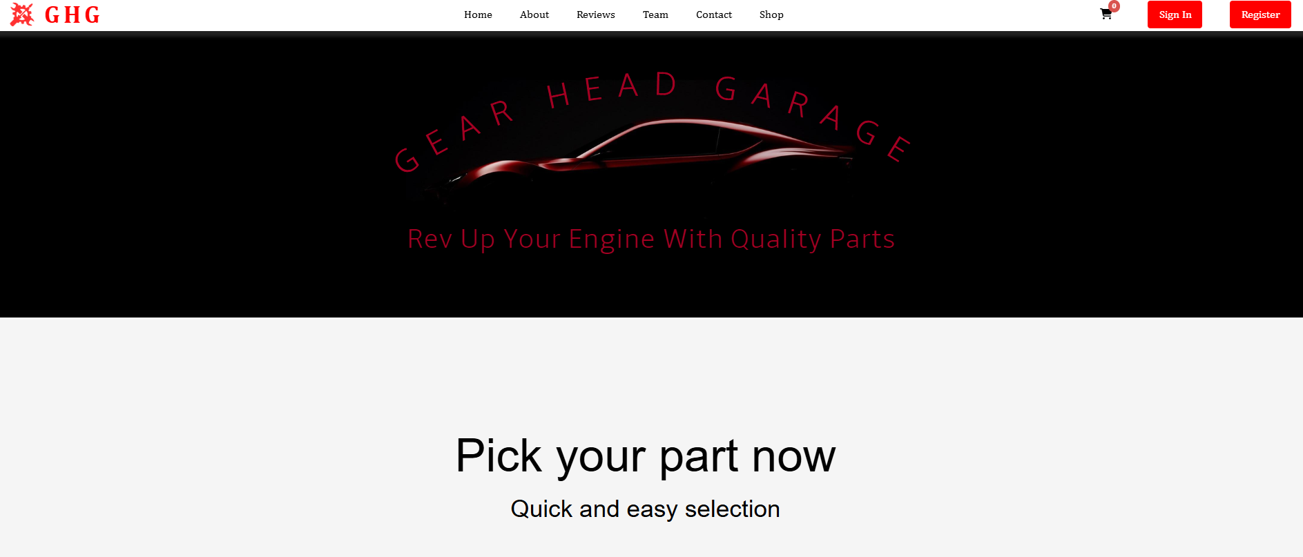 Gear Head Garage